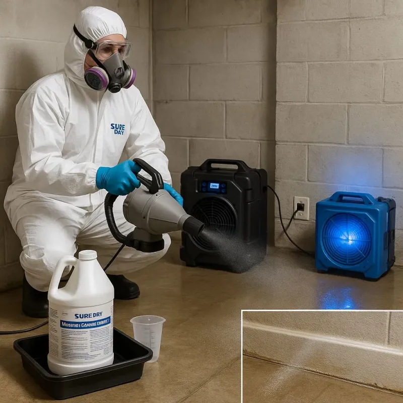 Sanitization and Odor Removal process in Cherokee County, NC