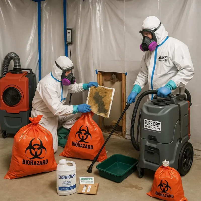 Contaminated Water Handling Protocols process in Cherokee County, NC
