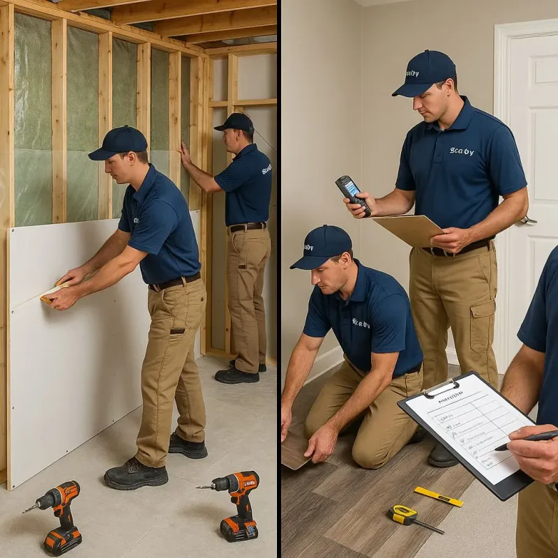 Repairs and Reconstruction process in Cherokee County, NC