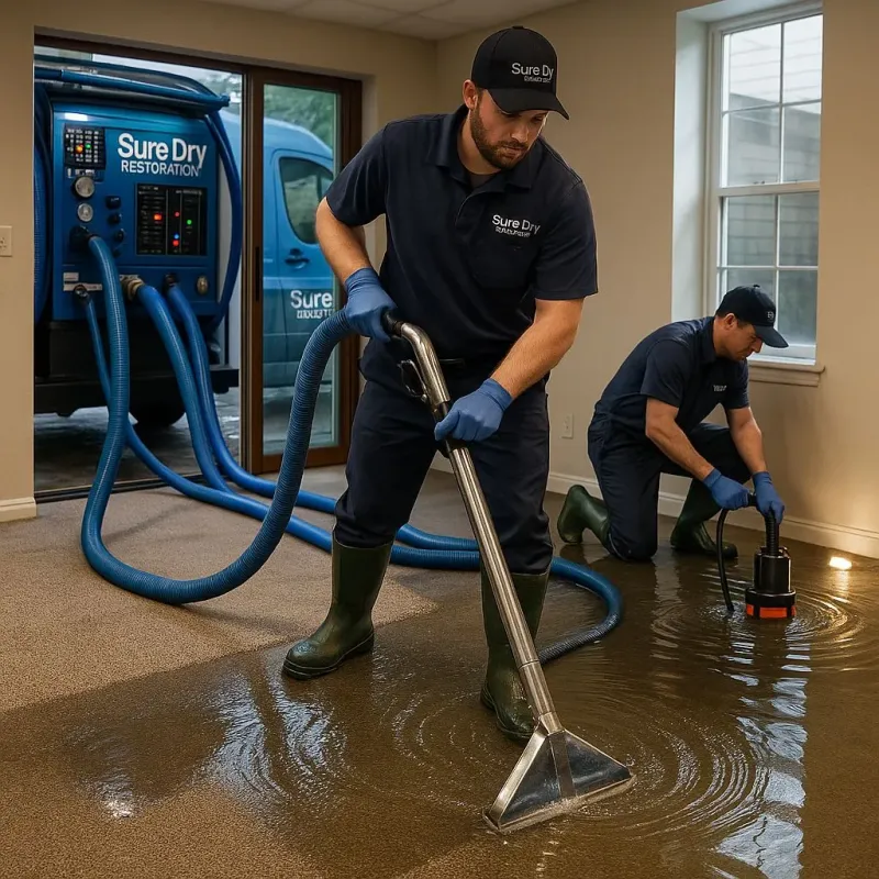 Water Extraction and Removal process in Cherokee County, NC